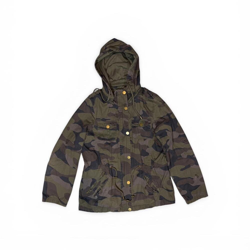 Ymi‎ camo jacket with hood